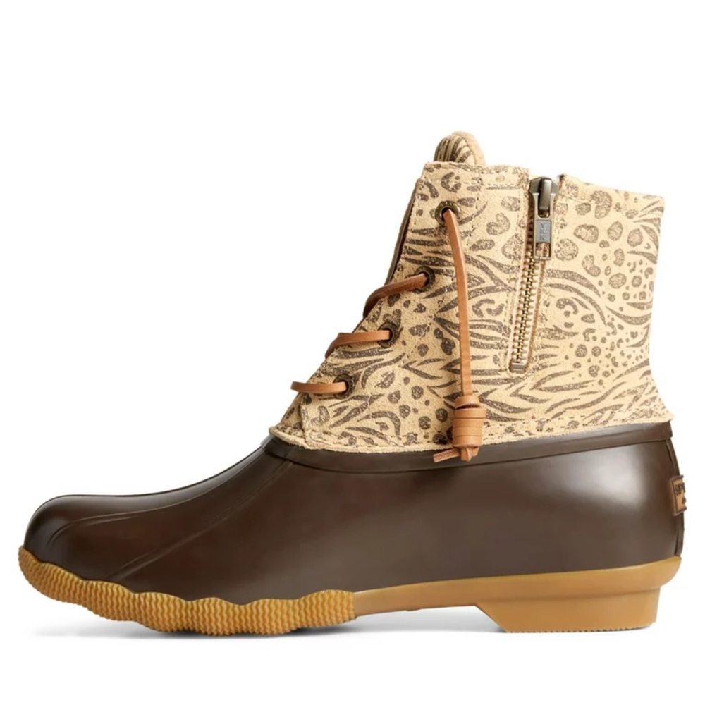 Sperry women’s saltwater rain winter boots size 5